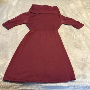 Takeout Women's Red Sweater Dress Size Large